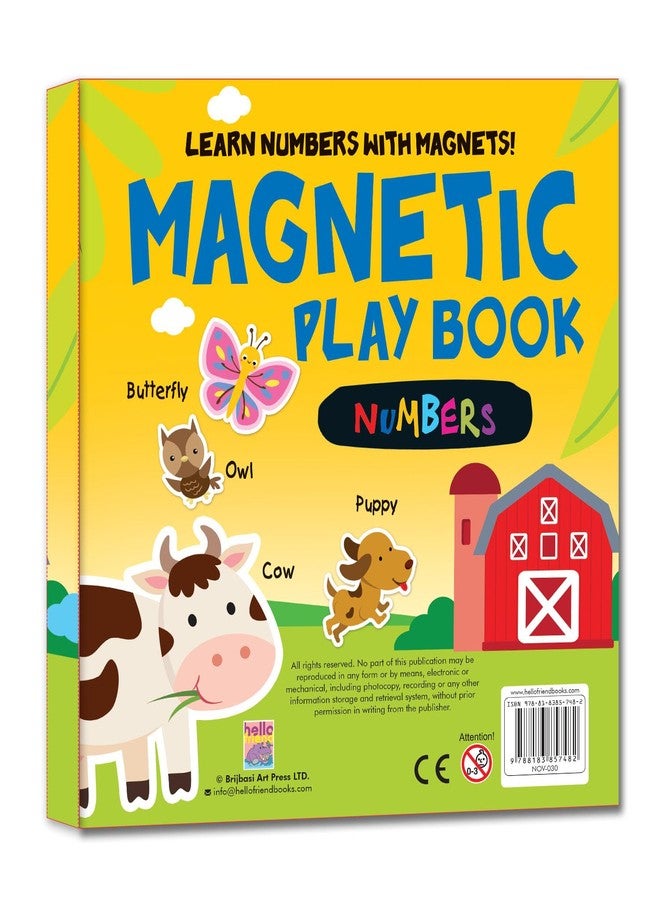 BRIJBASI My First Numbers Magnetic Play Book Set 3x Early Learning Preschool SKills for Kids Childeren, Toddlers Preschool Activities - Ages 1+ Years - Image 5